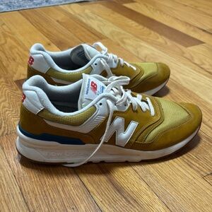 New Balance 997H Men's Mustard Sneakers